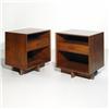 Image 1 : Frank Lloyd Wright Nightstands, pair, USA, c. 1950