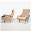 Image 2 : Marco Zanuso Armchairs, pair, Italy, c. 1950