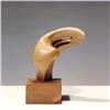 Image 1 : Bill Grahn "Curioso", tigerwood object, USA, c. 1950