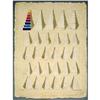 Image 1 : Pedro Friedeberg Inca Pyramids, wool, paint, signed lower right