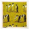 Image 1 : John Little Penguins, wallpaper study, USA, c. 1960