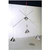 Image 1 : Mid-century Modern chandelier, c. 1980 NO RESERVE