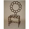 Image 1 : Iron "Horseshoe chair", Texas c. 1970 NO RESERVE