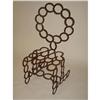 Image 2 : Iron "Horseshoe chair", Texas c. 1970 NO RESERVE