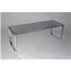 Image 1 : Mid Century Modern chrome bench 1980's