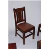 Image 3 : Gustav Stickley,dining chairs 6pcs, 1912-1916