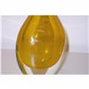 Image 2 : Murano, Italian small yellow glas vase 1980's