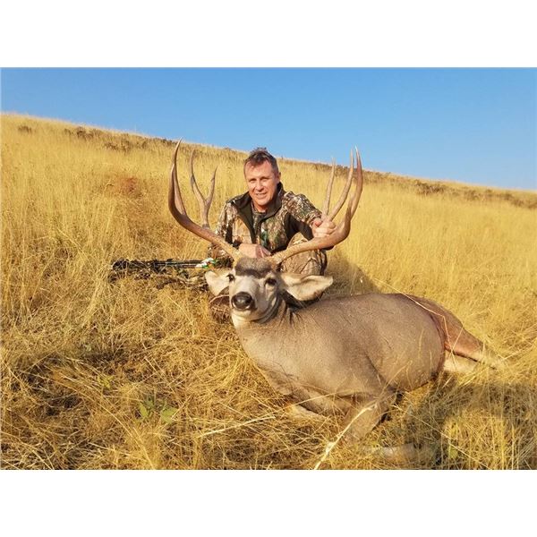 Wyoming Guided Rifle Mule Deer Hunt