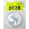 Image 1 : 2022 1 Oz .9999 Silver Kookaburra Coin
