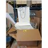Image 1 : 3 Boxes of New Apple Logo Cord Handle Paper Bags