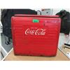 Image 1 : Vintage Metal Coca-Cola Cooler - 12" x 17" x 17"