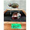 Image 1 : Robert Held Art Glass Heart & Signed Art Vargas