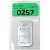 Image 1 : 1 Oz. Asahi Refining .999 Silver Bar