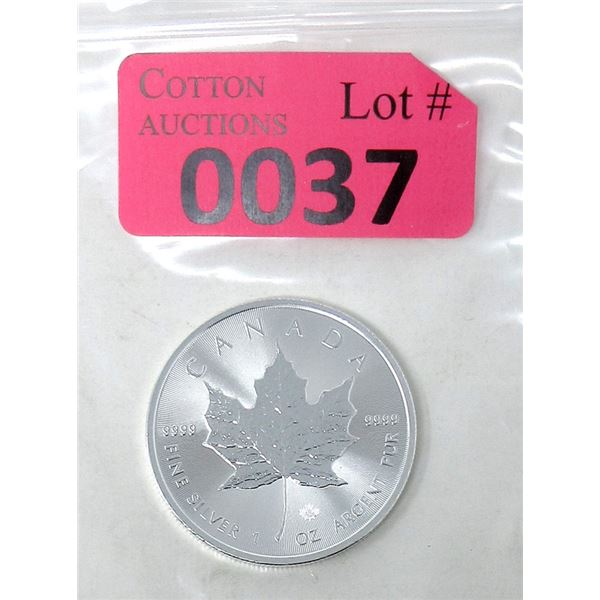 1 Oz .9999 Silver 2022 Canadian Maple Leaf Coin