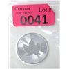 Image 1 : 1 Oz .9999 Silver 2021 Canadian Maple Leaf Coin