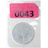 Image 1 : 1 Oz .9999 Silver 2011 Canadian Maple Leaf Coin