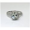 Image 1 : 1.7 CT Green Amethyst & Diamond Cocktail Ring