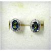 Image 1 : New Mystic Topaz & Diamond Earrings