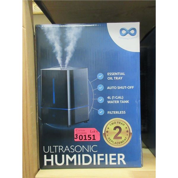 3 New Ultrasonic 4 Liter Humidifiers