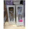 Image 1 : 10 New Gold Dipped Gift Roses in Boxes