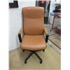 Image 1 : Black and Brown Office Chair