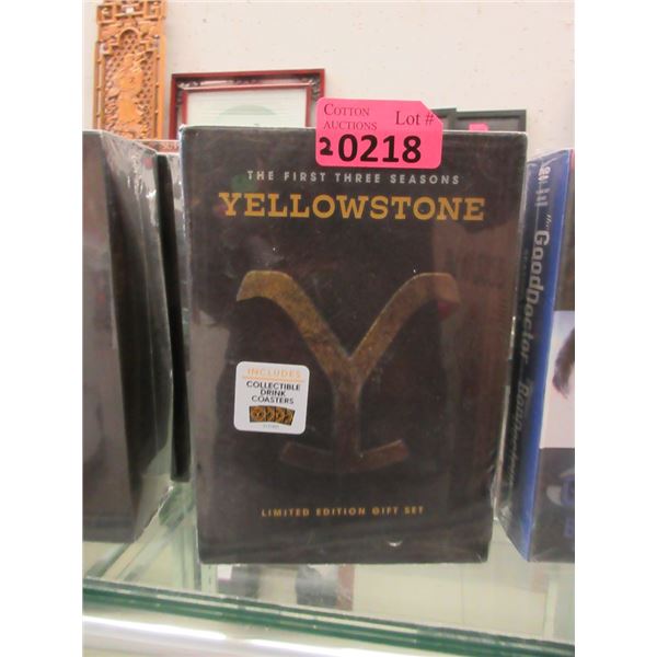 2 New "Yellowstone" Season 1-3 DVD Sets