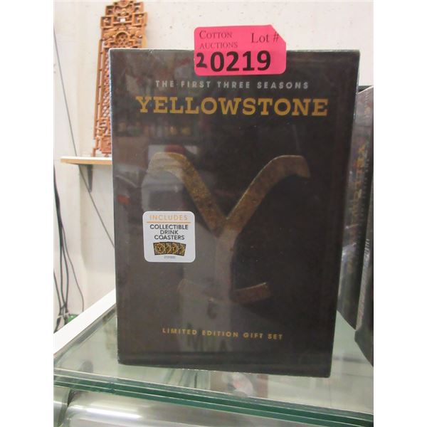 2 New "Yellowstone" Season 1-3 DVD Sets