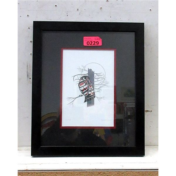 Richard Shorty Framed Print - Owl Tree