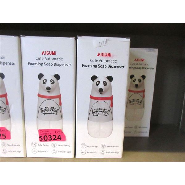 5 New Panda Bear Foaming Soap Dispensers