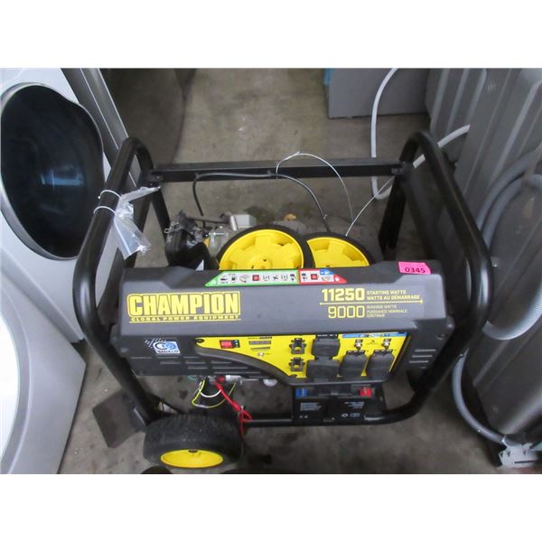 Champion Gas 9000 Watt Generator - No Tank