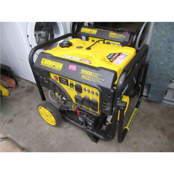 Champion 9500 Watt Gas Generator