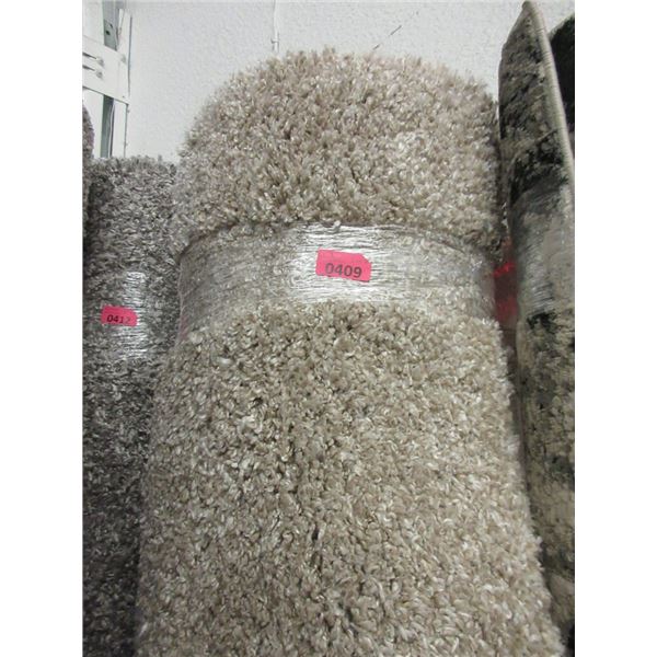 8' x 10' Beige Medium Pile Area Carpet