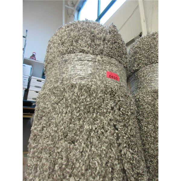 8' x 10' Grey Speckled Shag Area Carpet