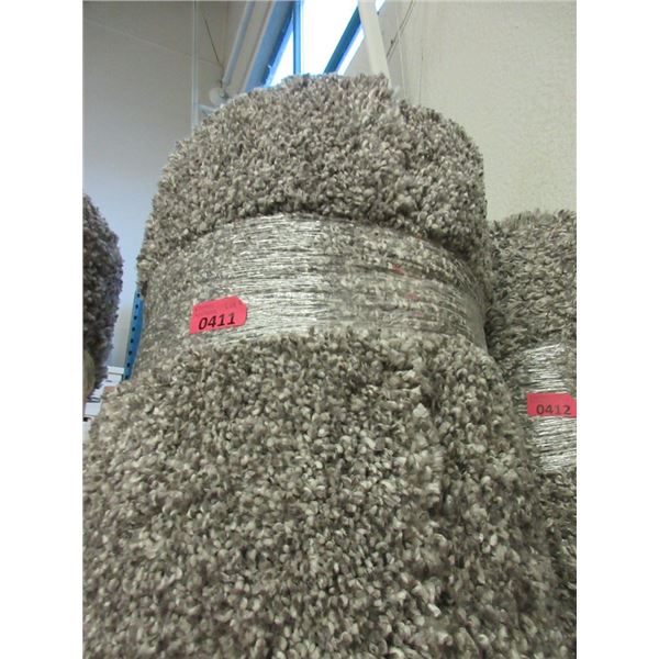 8' x 10' Grey Speckled Shag Area Carpet