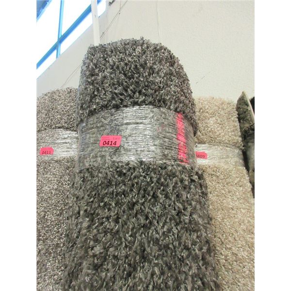 8' x 10' Grey Medium Shag Area Carpet