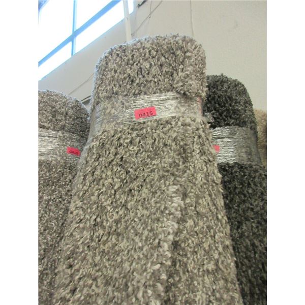 8' x 10' Grey Speckled Shag Area Carpet