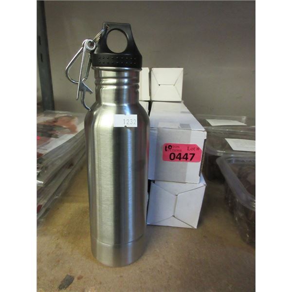 10 New Stainless Steel Beer Bottles