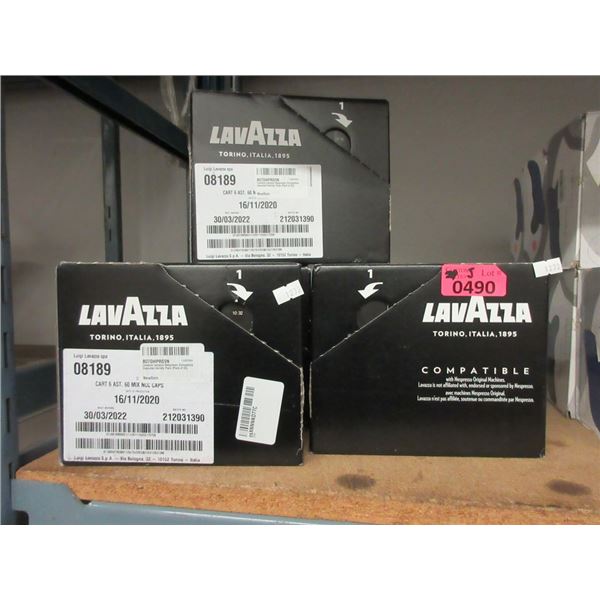 5 Boxes of LaVazza Nespresso Compatible Coffee