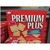 Image 1 : 12 Boxes of Premium Plus Unsalted Crackers