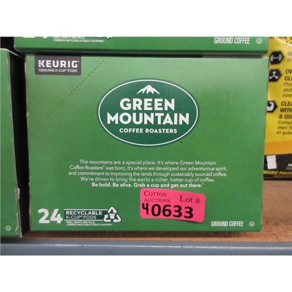 4 Boxes of 24 Green Mountain K-Cup Coffee Pods