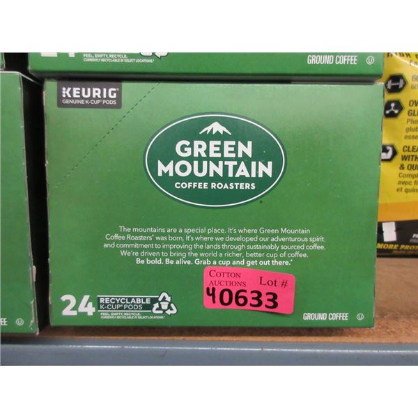 4 Boxes of 24 Green Mountain K-Cup Coffee Pods