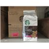 Image 1 : Case of Starbucks Whole Bean Dark Roast Coffee