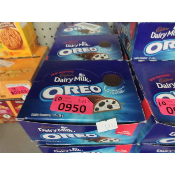 10 Boxes of 12 Dairy Milk Oreo Bars