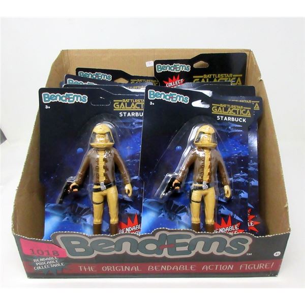 10 New Battle Star Galactica "Starbuck" Bend-Ems