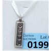 Image 2 : 1977 Britannia Silver Queens Jubilee Ingot Pendant