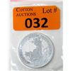 Image 1 : 1 Oz. .999 Fine Silver 2022 Britannia Coin