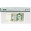 Image 1 : 1991, Germany, Federal Republic,  5 Deutsche Mark,  PMG 67EPQ* Superb Gem Uncirculated.