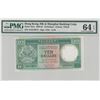 Image 1 : 1985, Hong Kong, Shanghai  Banking Corp. 10 Dollars, Prefix AA, PMG 64EPQ.