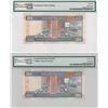 Image 2 : 1995 ,Hong Kong, HK& Shanghai  Banking Corp, 20 Dollars, PMG 66EPQ and 67EPQ, A pair of Serial #1 an