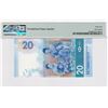 Image 2 : 2018, Hong Kong, Shanghai  Banking Corp, 20 Dollars, PMG 69EPQ.